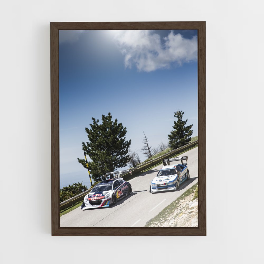 Poster Nuage Éthéré – affiche Peugeot (vue 5)